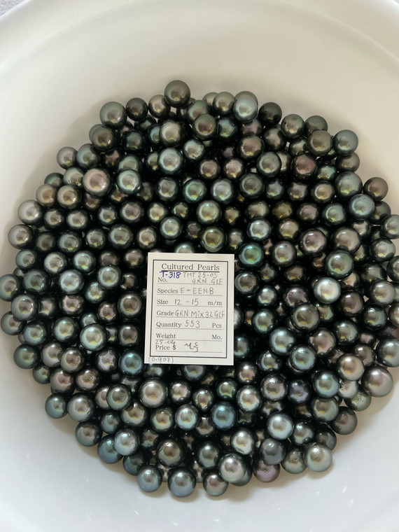 Tahiti - 12 -  - 15mm - GRN MIX 3L GLF - <TAG> - T-318