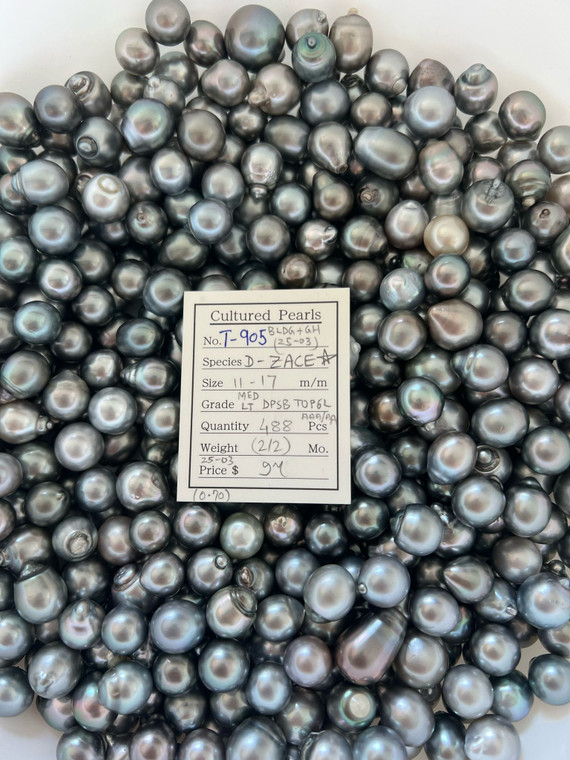 Tahiti - 11 - - 17mm - MED LT DPSB TOP6L AAA/AA ( 2 / 2 ) - <TAG> - T-905