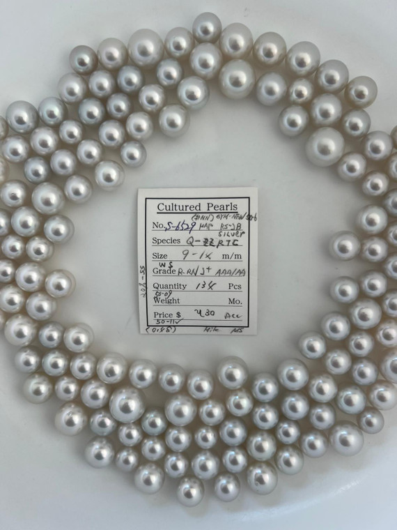 South Sea White - 9 - - 14mm - W/S R-RN 2+ AAA/AA - S-6529