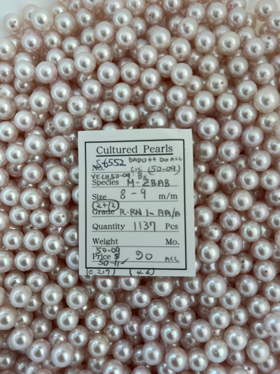 Akoya - 8 - - 9mm - (2+/2) R-RN 1- AA/A - S-6552