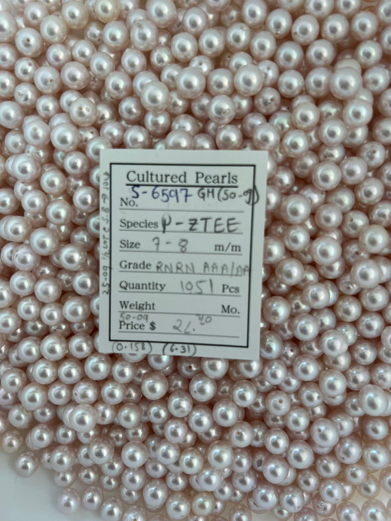 Akoya - 7 - - 8mm - RNRN AAA/AA - S-6597