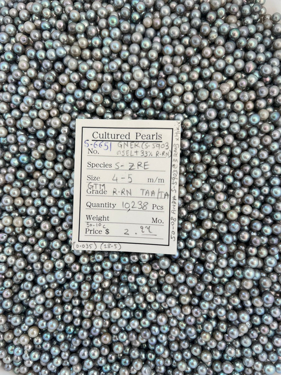 Akoya - 4 - - 5mm - GTM R-RN TAA/TA - S-6651