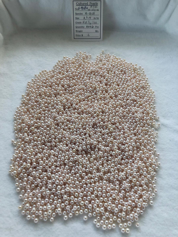 Akoya - 3.5 - - 4mm - H.D TOP TAA - S-4184