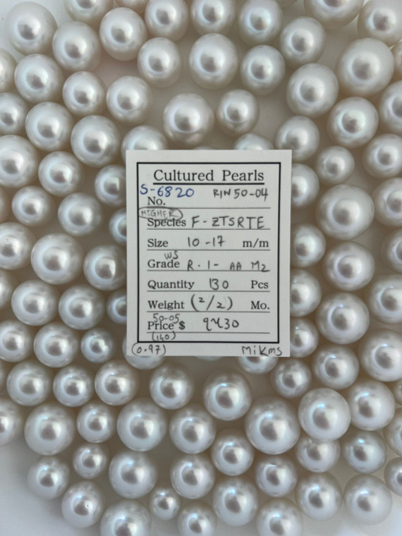 South Sea White - 10 - - 17mm - WS R 1- AA M2 ( 2 / 2 ) - S-6820