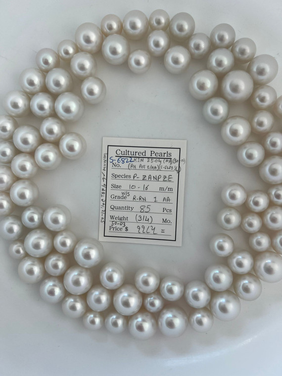 South Sea White - 10 - - 16mm - W/S R-RN 1 AA ( 3 / 4 ) - S-6822