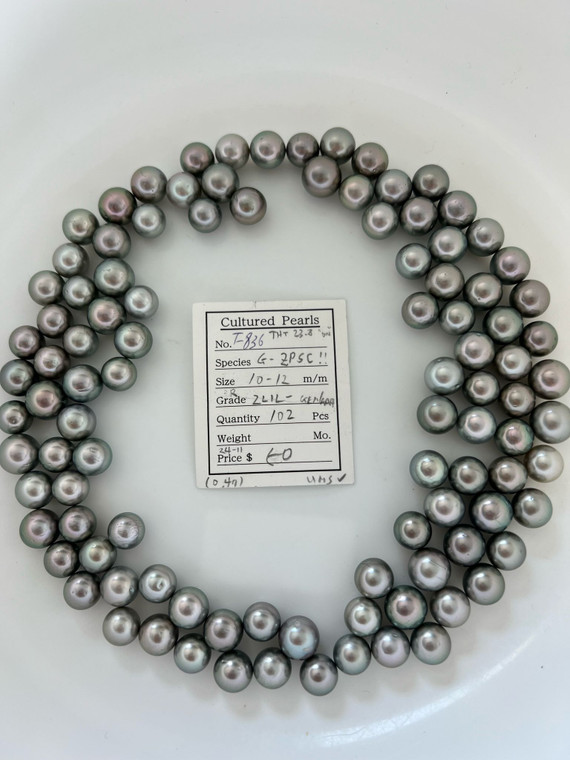 Tahiti - 10 - - 12mm - R 2L1L- GEM/AA LT - <TAG> - T-836