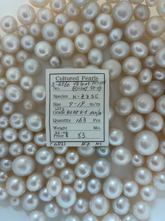 South Sea White - 9 - - 19mm - W+S BUBF 4-5 AAA/AA - S-6560