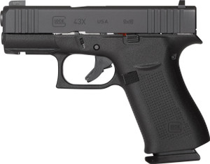 Glock 43X 9mm 3.4" Barrel 10-Rounds w/ Ameriglo Ultimate Carry Sights