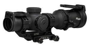 Full view with mount SIG SAUER TANGO-MSR COMPACT 1-6X24MM 30MM SCOPE