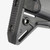 Close-up view of Magpul MOE SL-S Carbine Stock MAG653 Gray showing butt-pad and QD mount
