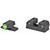 XS Sights, R3D Night Sights, Green Front Dot, Fits Sig P320, P365, P225, P226, P229, Springfield XD, XDm & XDs, FN 509, Steel/Blued