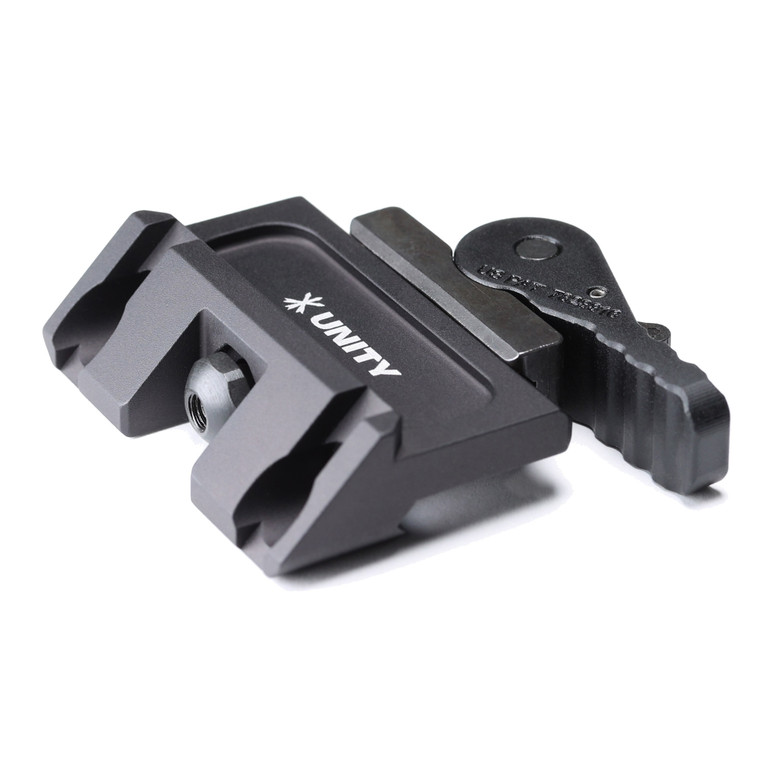 Unity Tactical, RAXIS, QD Rail Clamp, Fits Picatinny, Anodized Finish, Black