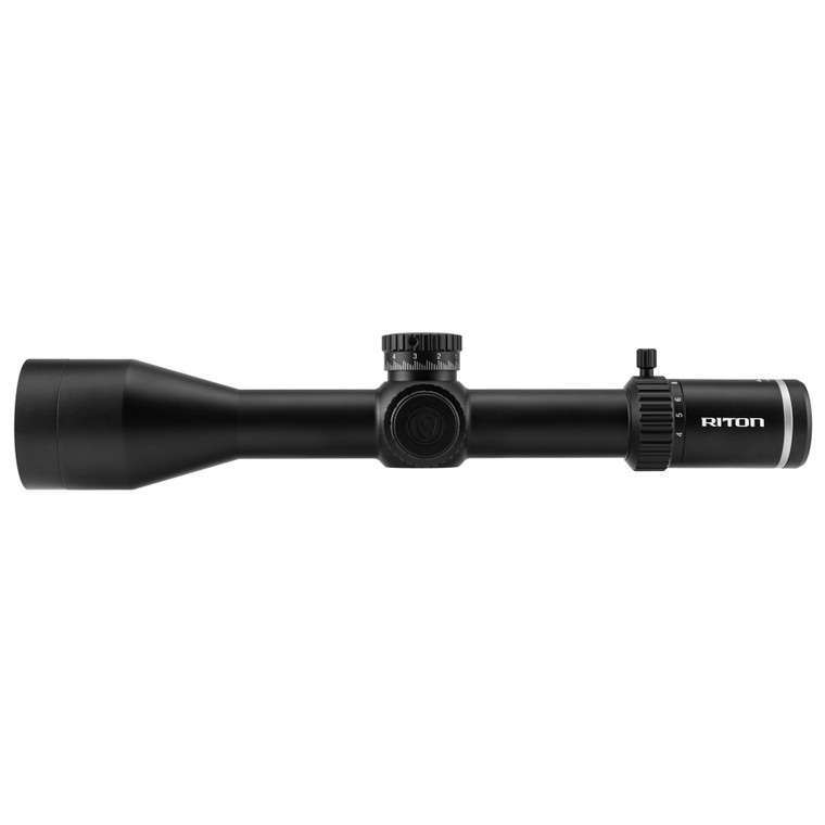 Riton Optics, 5 Series Conquer, Rifle Scope, 4-28X56mm, 34mm Main Tube, TPSR Illuminated Reticle, First Focal Plane, Black