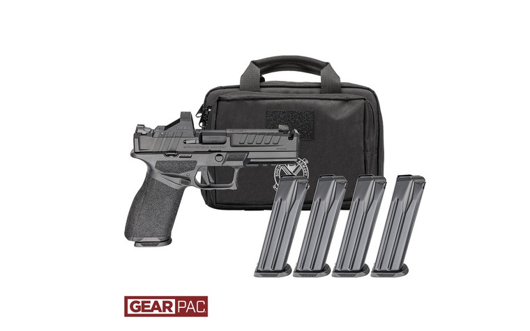 Springfield Armory Echelon 4.0C Comp Gear Pac 9mm 4" Pistol – Viridian RFX11, 4 Mag Bundle