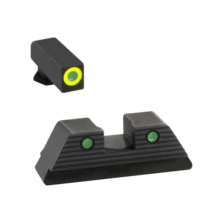 AMERIGLO GLOCK GEN1-4 TROOPER SIGHT SET GREEN