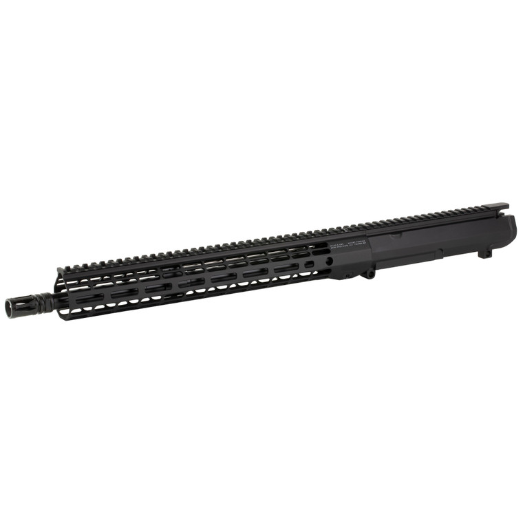 Aero Precision, M5 Complete Upper, 308 Winchester, 16" Barrel, 1:10 Twist, Rifle Length Gas System, ATLAS S-ONE Handguard, Anodized Finish, Black, Does Not Include BCG or Charging Handle