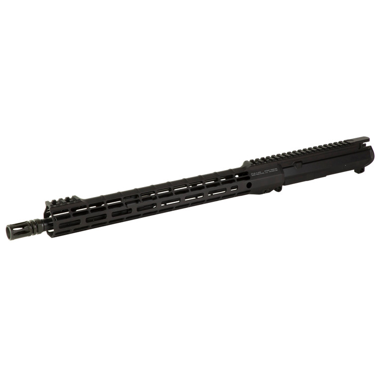 Aero Precision, M4E1 AR15 Complete Upper, 223 Remington/556NATO, 16" Barrel, 1:7 Twist, ATLAS S-ONE Handguard, Mid Length Gas System, Anodized Finish, Black, Does Not Include BCG or Charging Handle