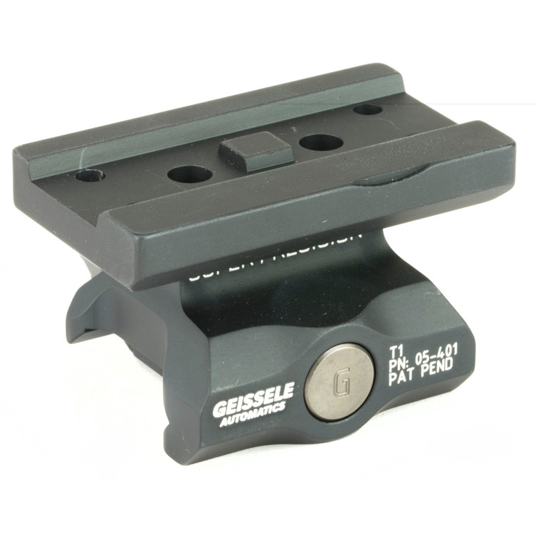 Geissele Automatics, Super Precision, Mount, Fits Aimpoint T1, Absolute Co-Witness, Black