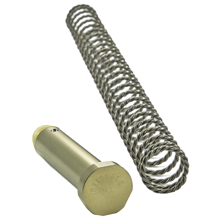 Geissele Automatics, Super 42, Kit, H2 Buffer and Braided Wire Buffer Spring Combo, Fits AR-15