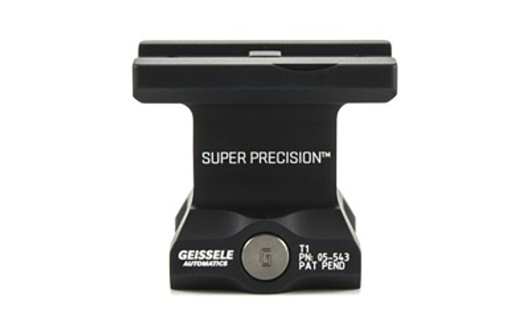 Geissele Automatics, Super Precision, Mount, Fits Aimpoint T1 & T1 Patterned Optics, APT1, 1.93" Height, Black