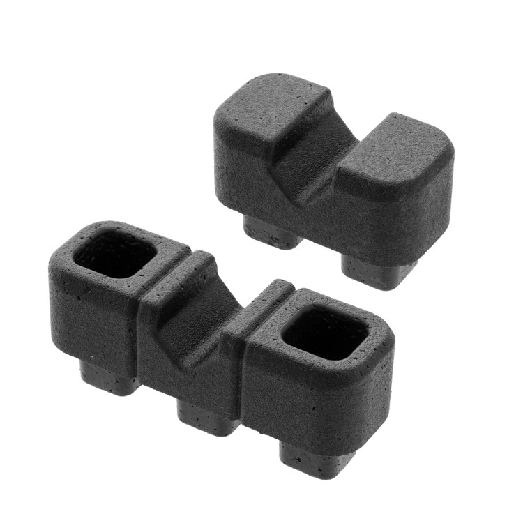 Magpul Industries, DAKA, Angled Block Kit, Black, Includes (2) Double V-Blocks and (2) Triple V-Blocks