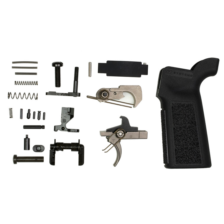Sons of Liberty Gun Works, Enhanced Blaster Guts, Lower Parts Kit, Ambidextrous Safety, Liberty Fighting Trigger, B5 Grip, Black