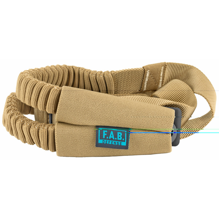 F.A.B Defense Bungee 1-point Tactical Sling Tan