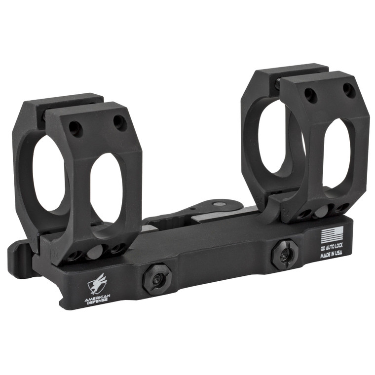 American Defense Mfg., AD-Recon-SL Scope Mount, 34MM, Quick Release, Black Finish