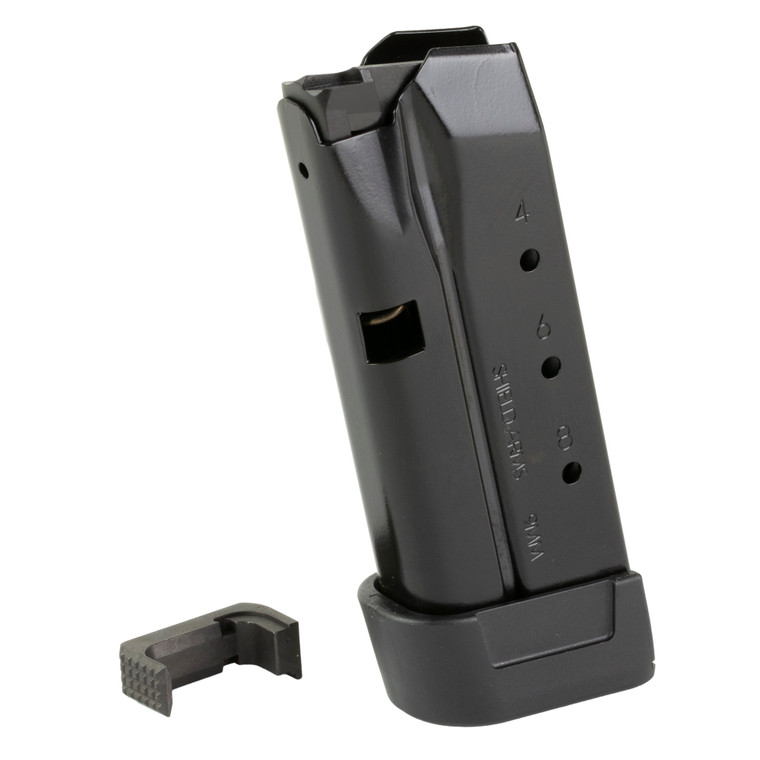 Shield Arms, Magazine, 9MM, 9 Rounds, Fits Glock 43, Powercron Finish, Black, Includes Steel Magazine Release