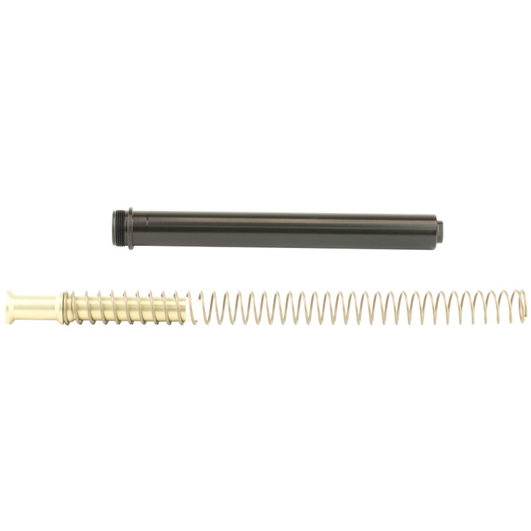 Luth-AR, Fixed Rifle Length Buffer Tube Complete Assembly Fits AR-10 Rifles, with Buffer, Buffer Tube, & Spring, Black