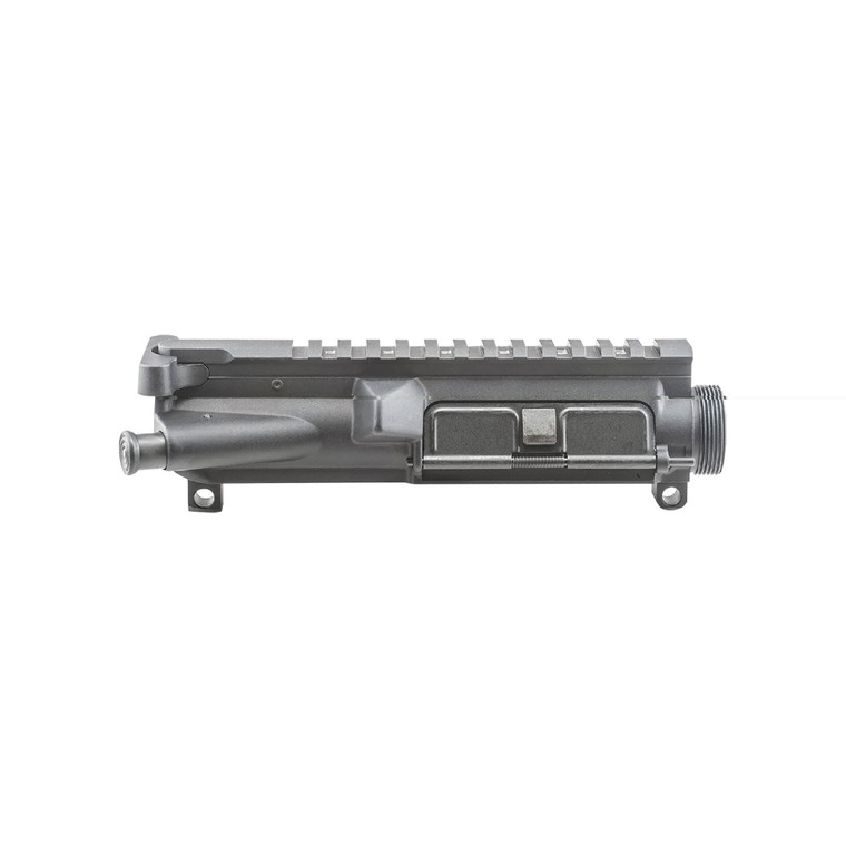 Luth-AR, Upper, Black, 1913 Rail for Mounting Optics and Accessories, Forged, Flat Top, Comes with Charging Handle, Forward Assist, and Dust Cover