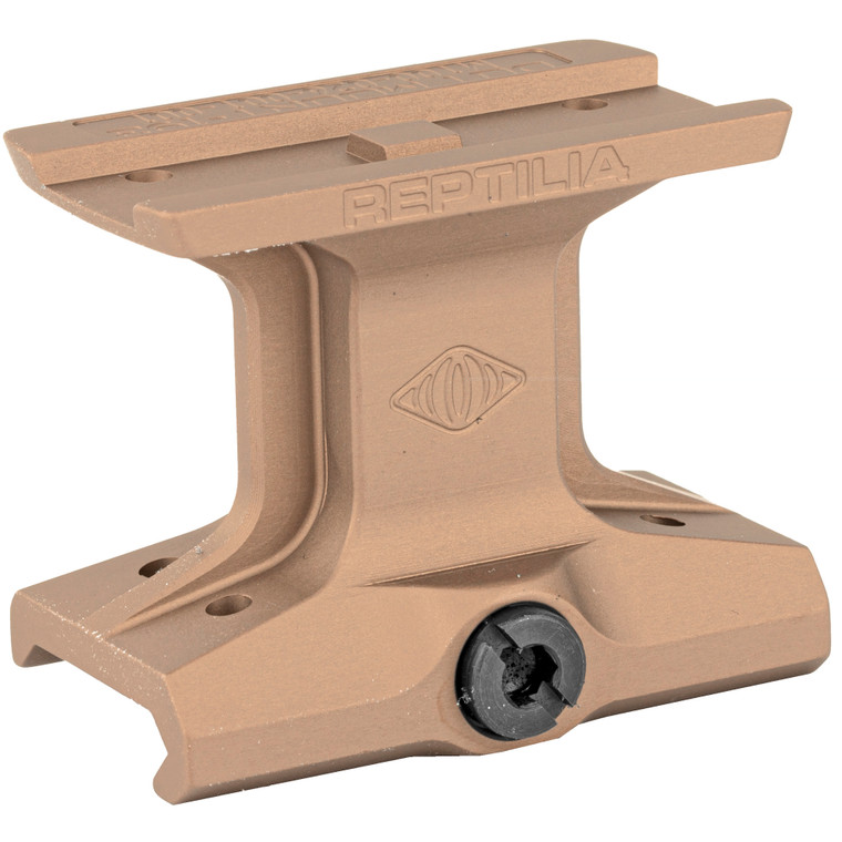 Reptilia, DOT Mount, 1.93" Optical Axis Height, Fits Aimpoint Micro, Anodized Flat Dark Earth