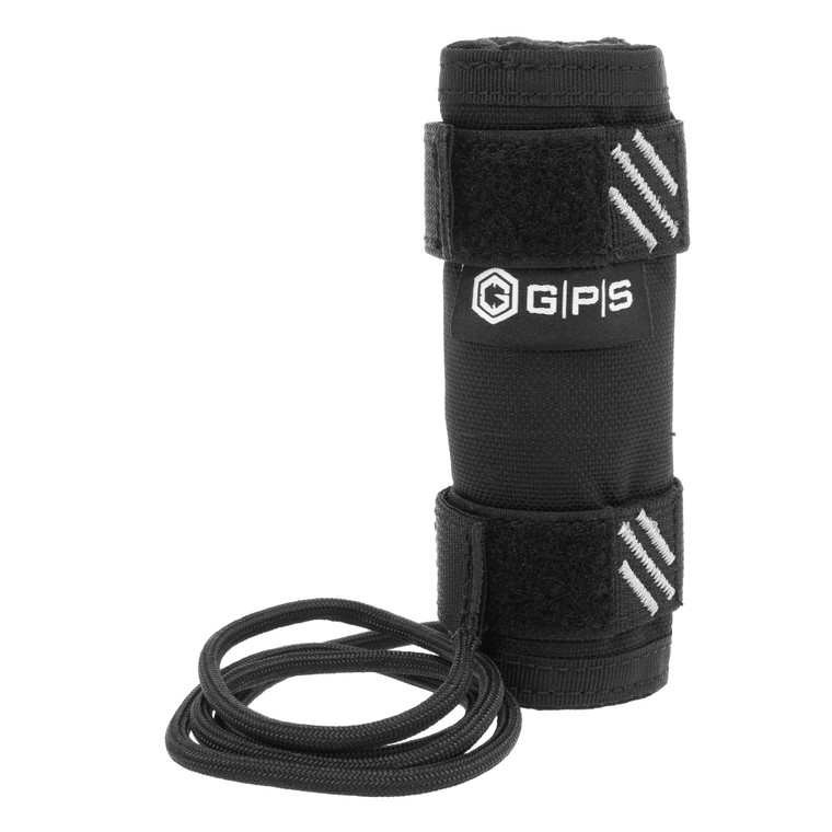 GPS, Suppressor Cover, 22LR, 5", Black, Nylon Construction