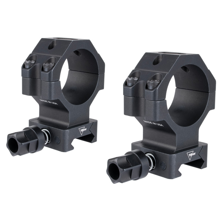 Trijicon, Scope Rings, 35mm Extra High, Q-LOC, Fits Picatinny, Anodized Finish, Black