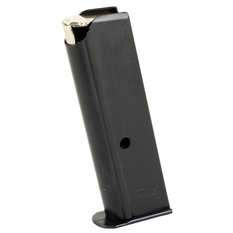 Walther, Magazine, 380 ACP, 7 Rounds, Fits Walther PPK/S, Anti-Friction Coating, Black