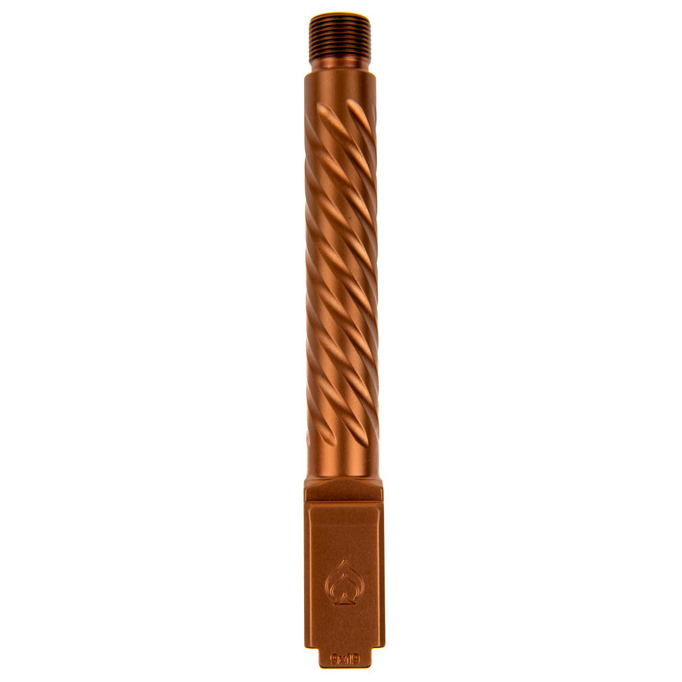Ballistic Advantage, Premium Series, 9MM, 5" Threaded Barrel, 1/2x28, Spiral Fluting, For Glock 17 Gen 5, Copper