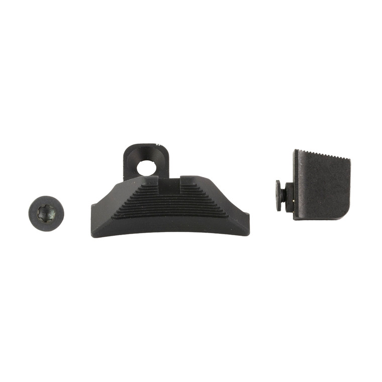 Noveske, DM Slide, DLC Finish, Black, Forward Mounted Rear Sight, For Use With Leupold DPP, Fits Noveske Direct Mount Slide