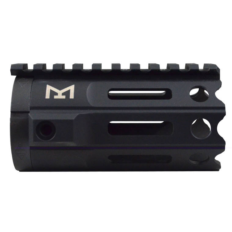 Yankee Hill Machine Co, MR7, M-LOK Handguard, Fits AR-15, Mini, Anodized Finish, Black