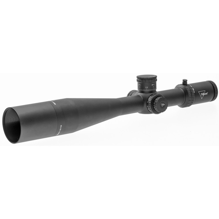 Trijicon, Tenmile 5-50x56mm Extreme Long-Range Riflescope with Red/Green MRAD Center Dot w/ Wind Holds, 2nd Focal Plane, 34mm Tube, Matte Black, Exposed Elevation Adjuster with Return to Zero Feature
