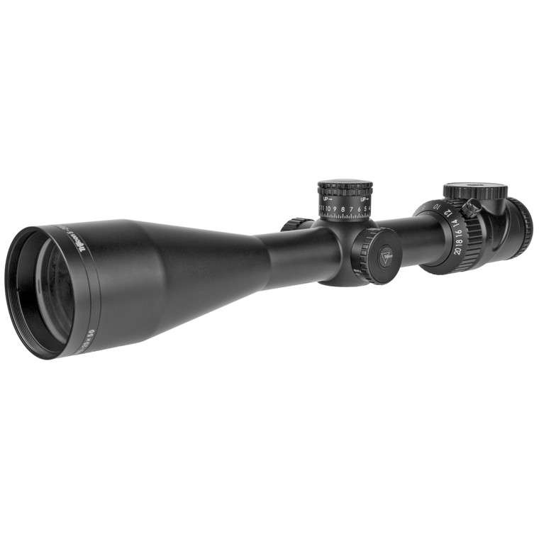 Trijicon, AccuPoint 5-20x50mm Riflescope MOA Ranging Crosshair with Green Dot, 30mm Tube, Satin Black, Exposed Elevation Adjuster with Return to Zero Feature