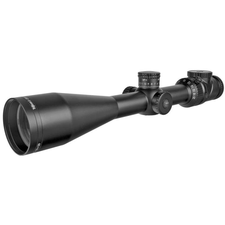 Trijicon, AccuPoint 5-20x50mm Riflescope with BAC, Green Triangle Post Reticle, 30mm Tube, Satin Black, Exposed Adjusters with Return to Zero Elevation Feature