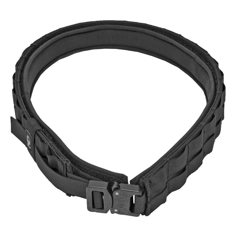 Grey Ghost Gear, UGF Battle Belt with Padded Inner, Small (34"-36"), Black