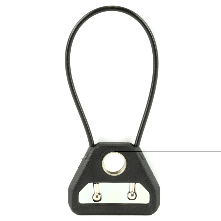 Blue Force Gear, Mount, Fit Universal Wire Loop, 2.75"", with Push Button Socket, Black Finish"