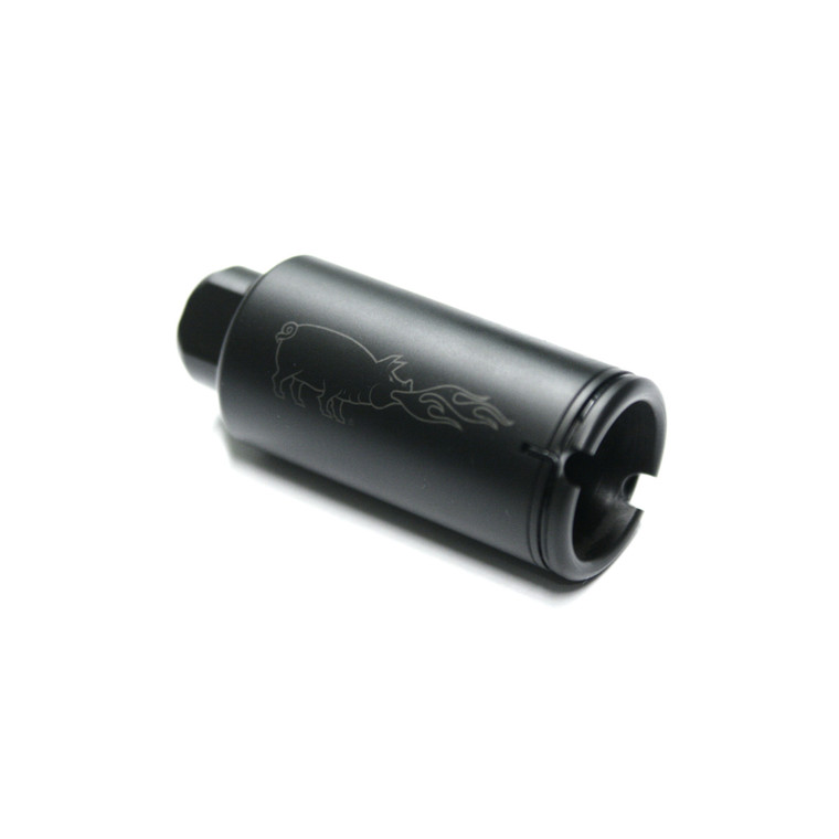 Noveske, KX3 Flash Suppressor, 556NATO, 1/2X28, Fits AR Rifles, Black Finish