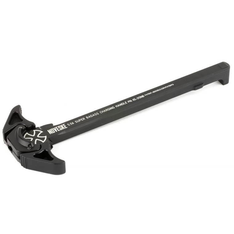 Noveske, Ambidextrous Super Badass Charging Handle, 5.56, Geissele, Black Finish