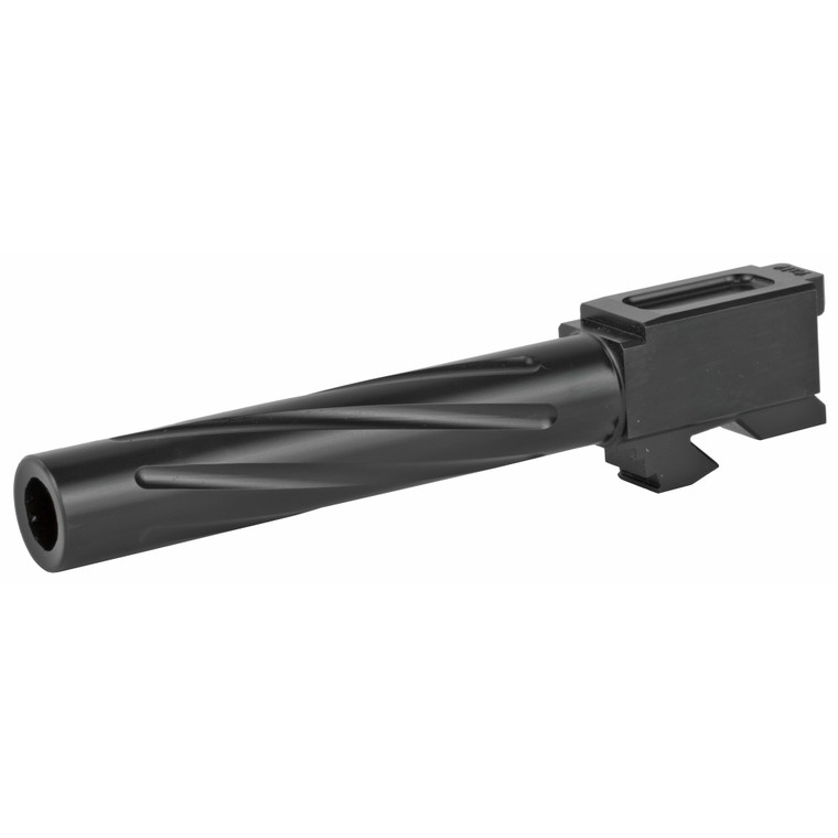 Rival Arms, Match Grade Drop-In Barrel, V1, For Gen 3/4 Glock 17, 9MM, 1:10" Twist, Black Physical Vapor Deposition (PVD) Finish