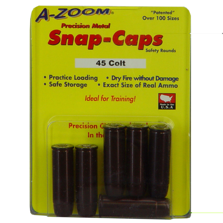 A-Zoom, Snap Caps, 45LC, 6 Pack