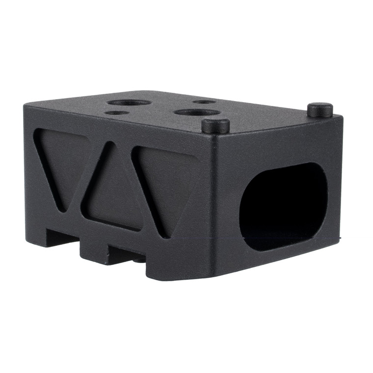 Trijicon, Accessory Ring Plate, High Mount, Q-Loc, Fits Trijicon RMR, Anodized Finish, Black