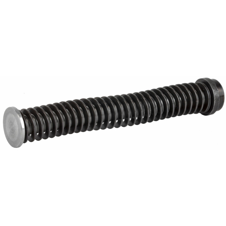 Rival Arms, Guide Rod Assembly For Gen 4 Glock 19, ISMI Premium Spring, Stainless Steel Finish