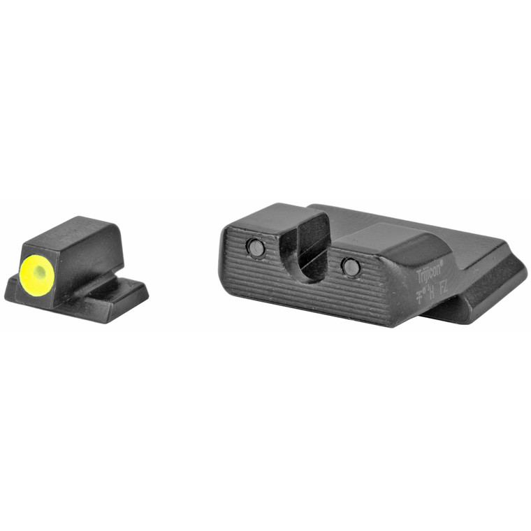 Trijicon, HD Tritium Night Sight, Fits S&W M&P Shield, Yellow Outline